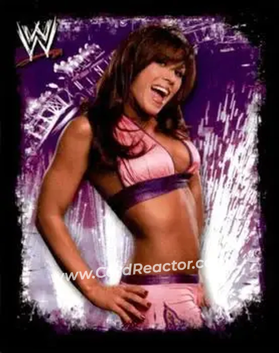 2009 Topps WWE Rivals Spanish #130 - Mickie James - Front