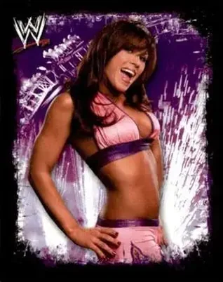 2009 Topps WWE Rivals Spanish #130 - Mickie James