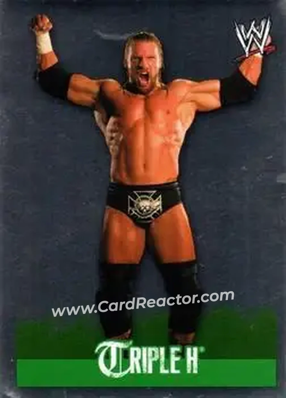 2009 Topps WWE Rivals Spanish #164 - Hunter Hearst Helmsley - Front