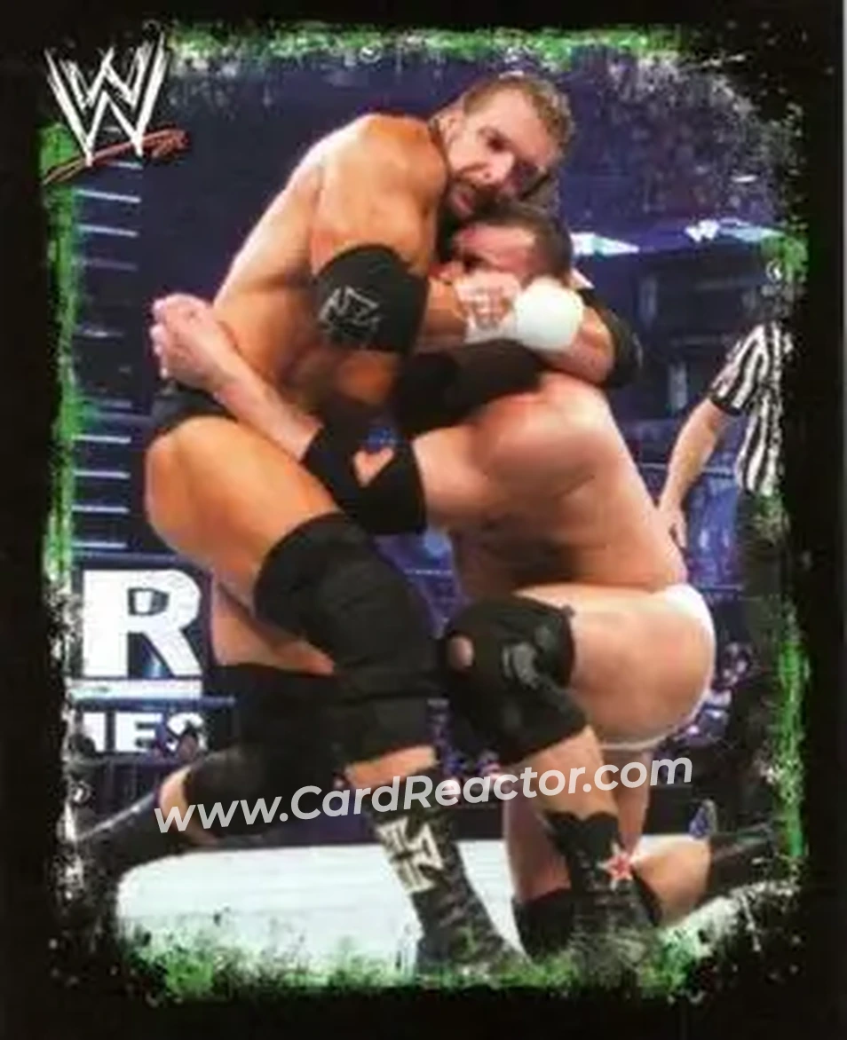 2009 Topps WWE Rivals Spanish #165 - Hunter Hearst Helmsley - Front 2009 Topps WWE Rivals Spanish #165 - Hunter Hearst Helmsley - Front