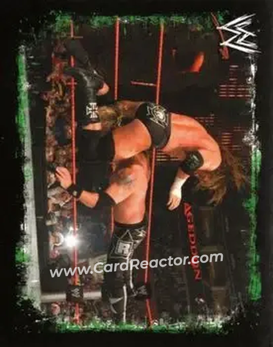 2009 Topps WWE Rivals Spanish #166 - Hunter Hearst Helmsley - Front 2009 Topps WWE Rivals Spanish #166 - Hunter Hearst Helmsley - Front