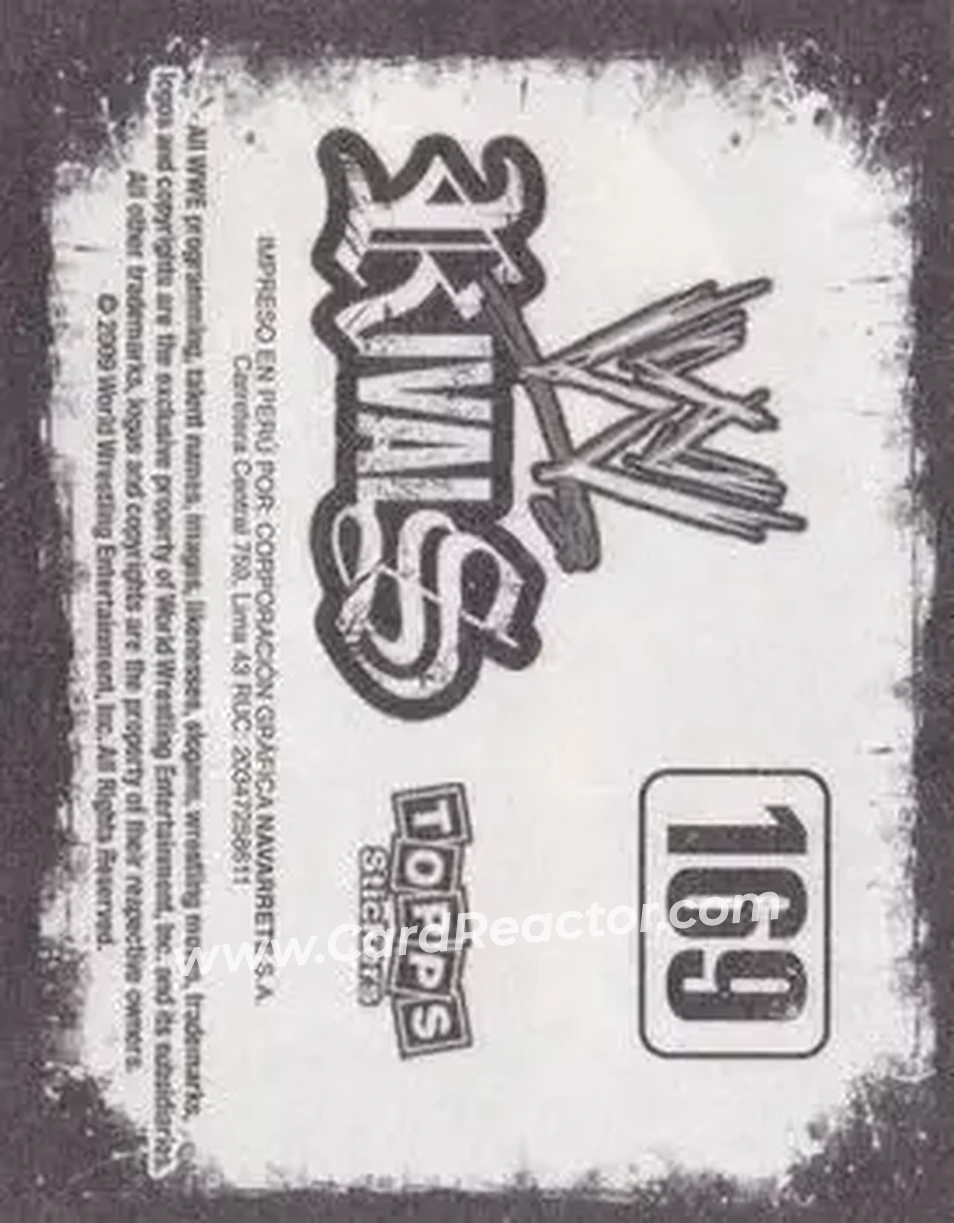 2009 Topps WWE Rivals Spanish #169 - Hunter Hearst Helmsley - Back 2009 Topps WWE Rivals Spanish #169 - Hunter Hearst Helmsley - Back