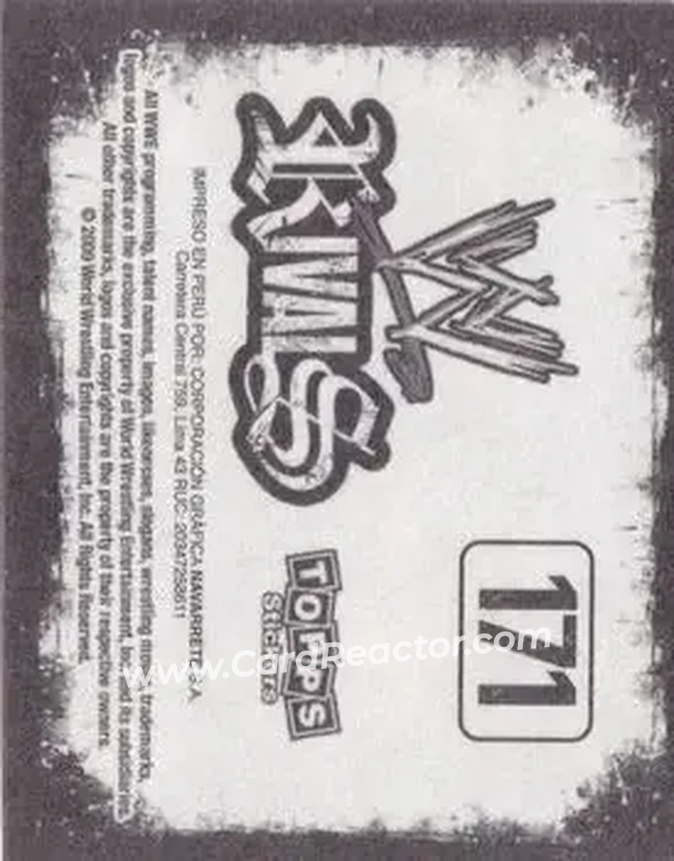 2009 Topps WWE Rivals Spanish #171 - Hunter Hearst Helmsley - Back 2009 Topps WWE Rivals Spanish #171 - Hunter Hearst Helmsley - Back