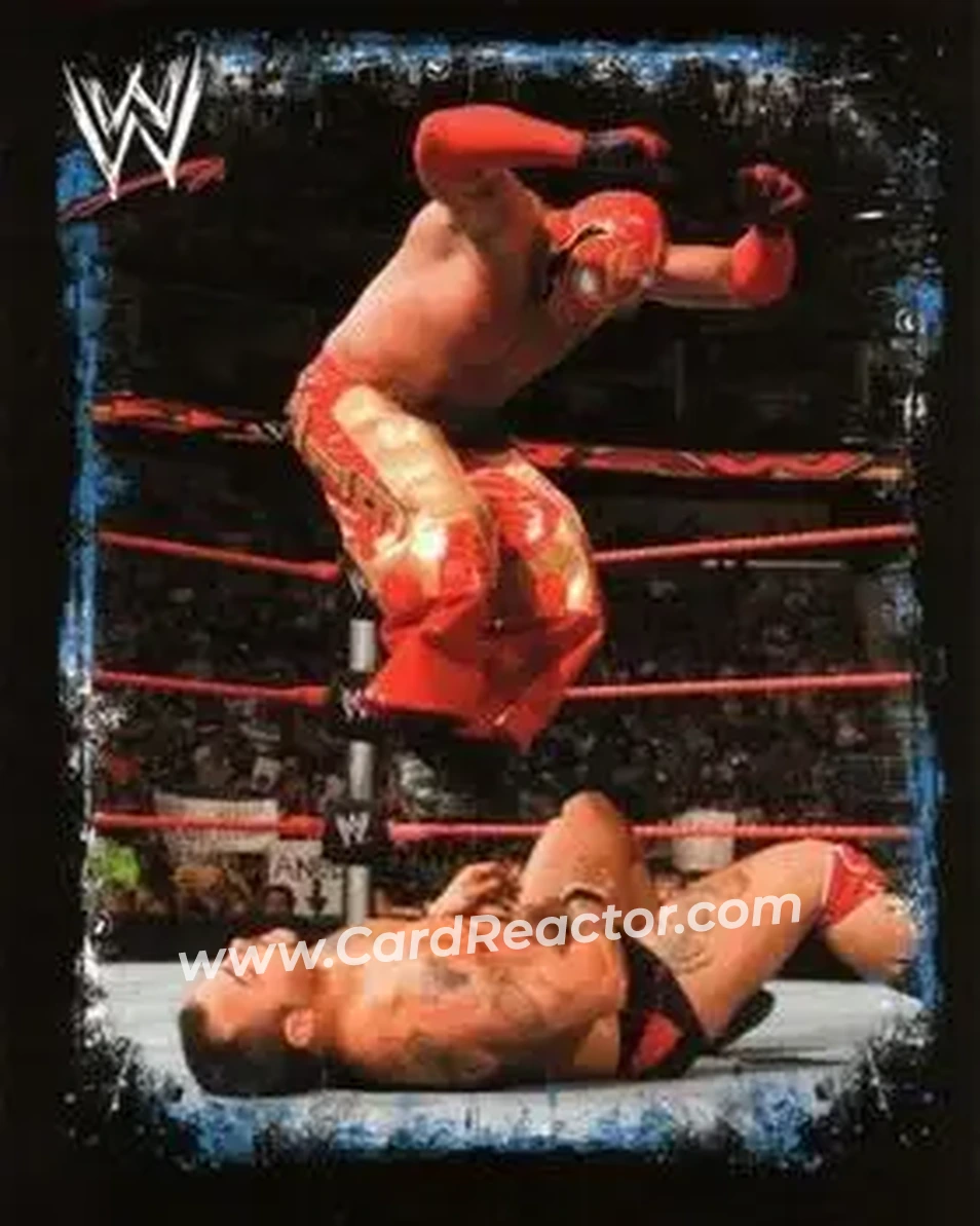 2009 Topps WWE Rivals Spanish #178 - Rey Mysterio - Front