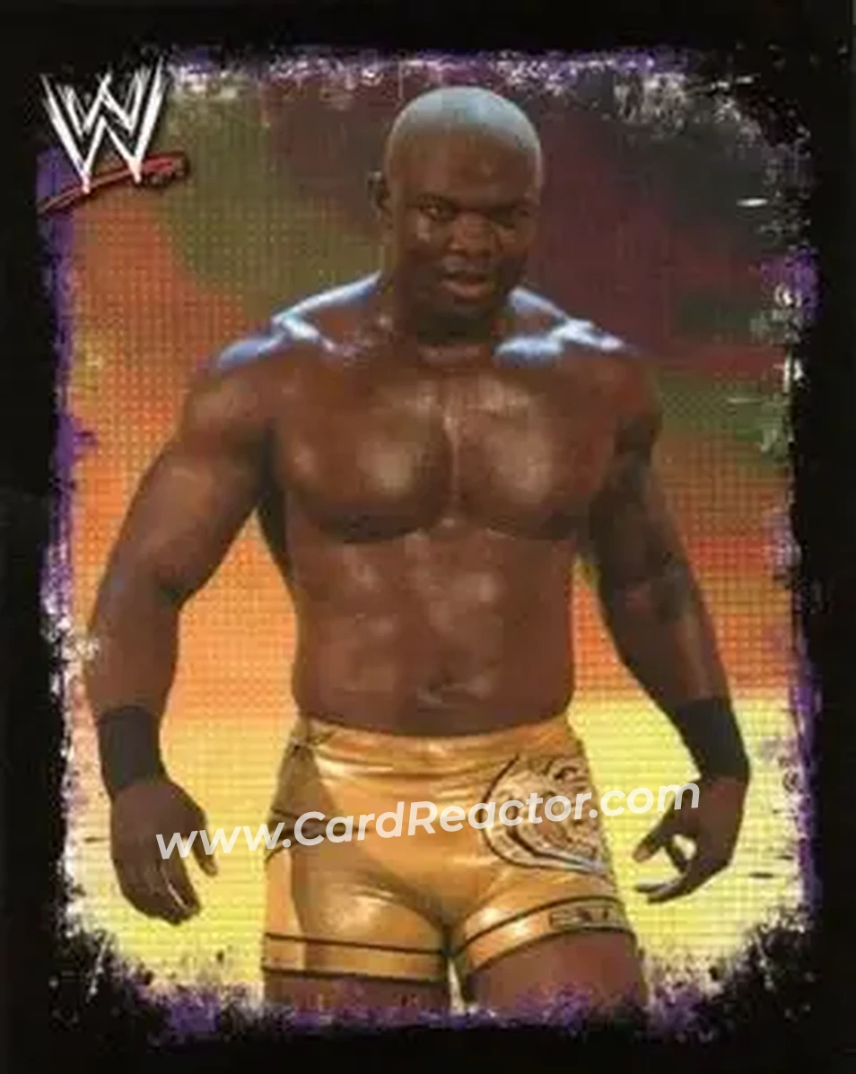 2009 Topps WWE Rivals Spanish #186 - Shelton Benjamin - Front