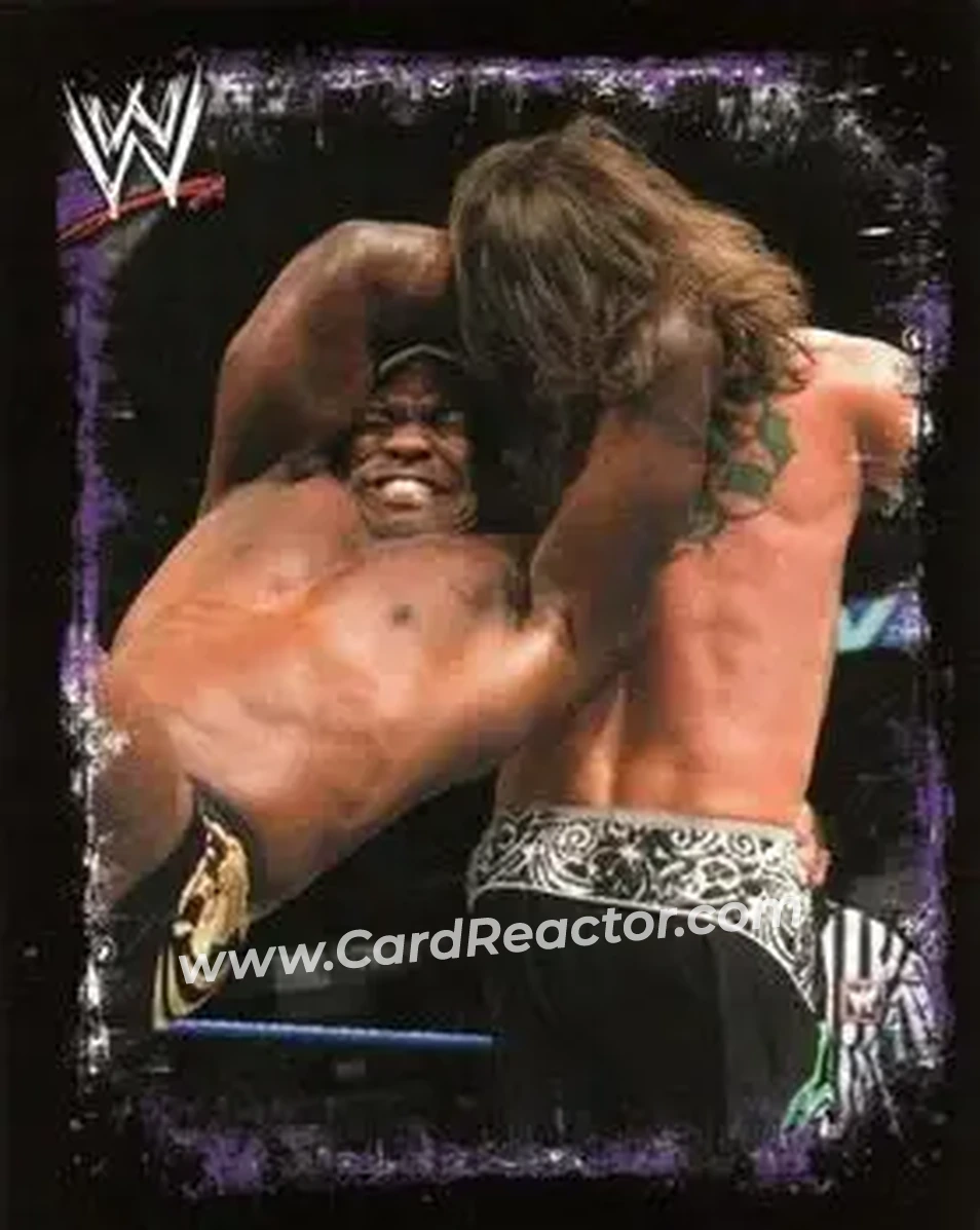 2009 Topps WWE Rivals Spanish #187 - Shelton Benjamin - Front