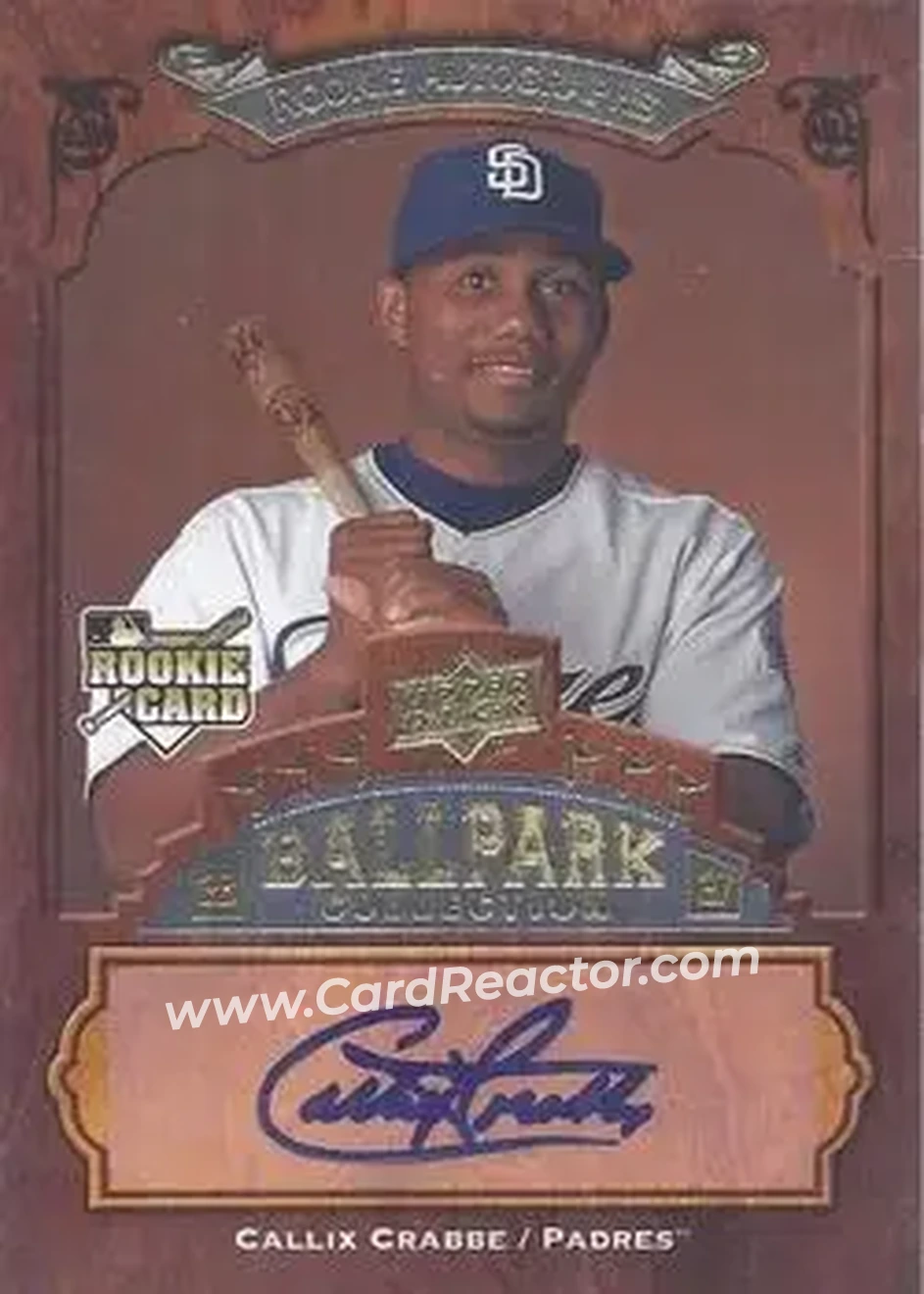 2008 Upper Deck Ballpark Collection #110 - Callix Crabbe - San Diego Padres
