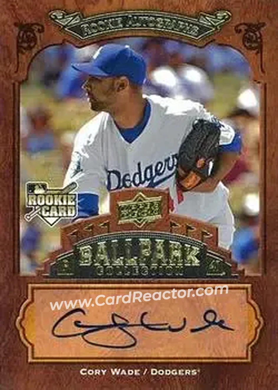 2008 Upper Deck Ballpark Collection #118 - Cory Wade - Los Angeles Dodgers - Front 2008 Upper Deck Ballpark Collection #118 - Cory Wade - Los Angeles Dodgers - Front