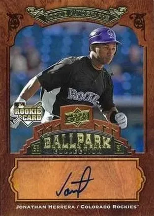 2008 Upper Deck Ballpark Collection #133 Jonathan Herrera