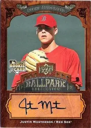 2008 Upper Deck Ballpark Collection #138 - Justin Masterson - Boston Red Sox