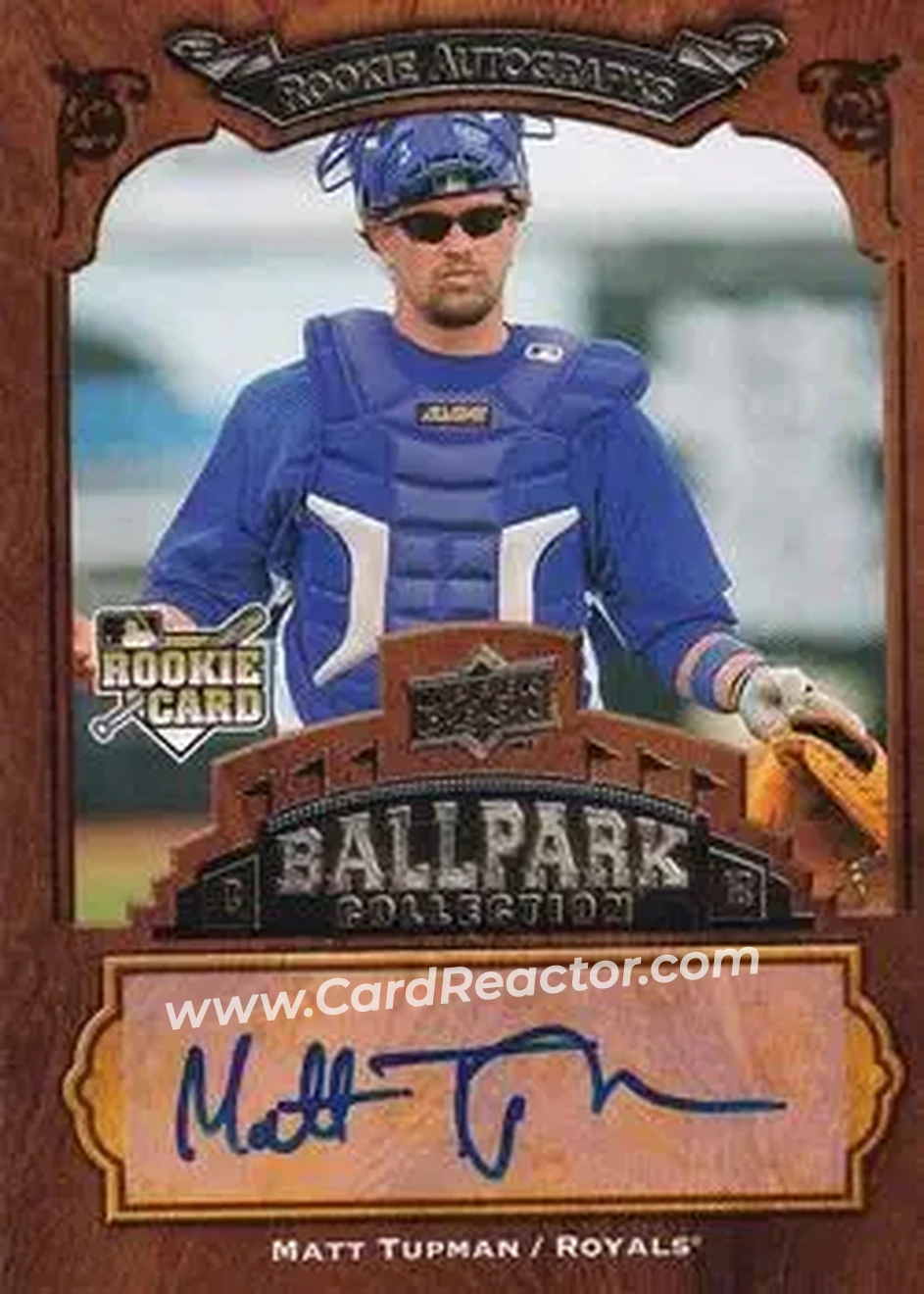 2008 Upper Deck Ballpark Collection #141 - Matt Tupman - Kansas City Royals - Front