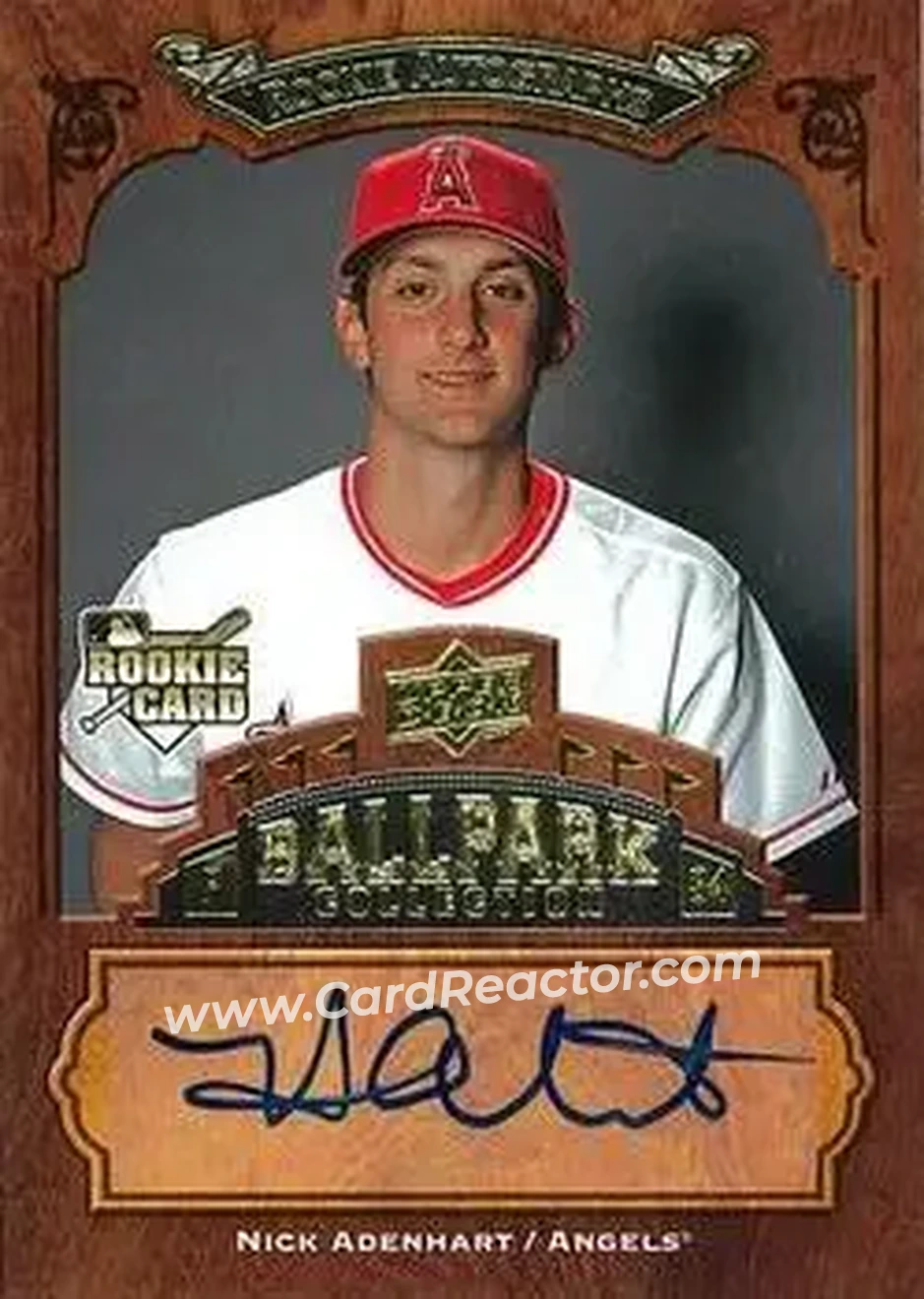 2008 Upper Deck Ballpark Collection #144 - Nick Adenhart - Los Angeles Angels - Front