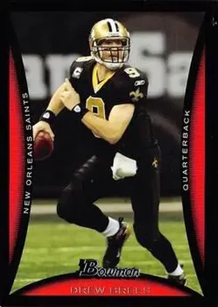 2008 Bowman #1 - Drew Brees - New Orleans Saints