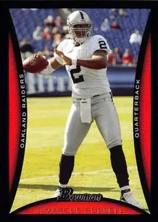 2008 Bowman #17 - JaMarcus Russell - Oakland Raiders