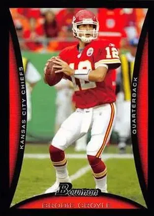 2008 Bowman #19 - Brodie Croyle - Kansas City Chiefs
