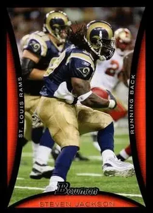 2008 Bowman #26 - Steven Jackson - St. Louis Rams