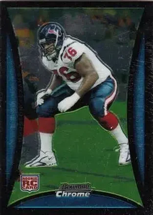 2008 Bowman Chrome #BC4 - Duane Brown - Houston Texans