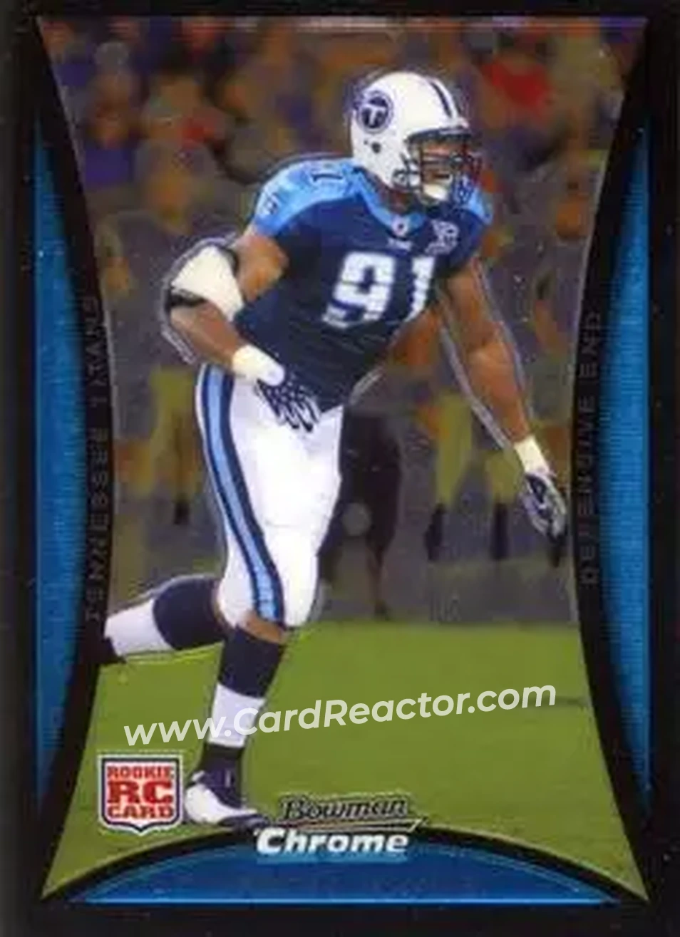 2008 Bowman Chrome #BC7 - Jason Jones - Tennessee Titans