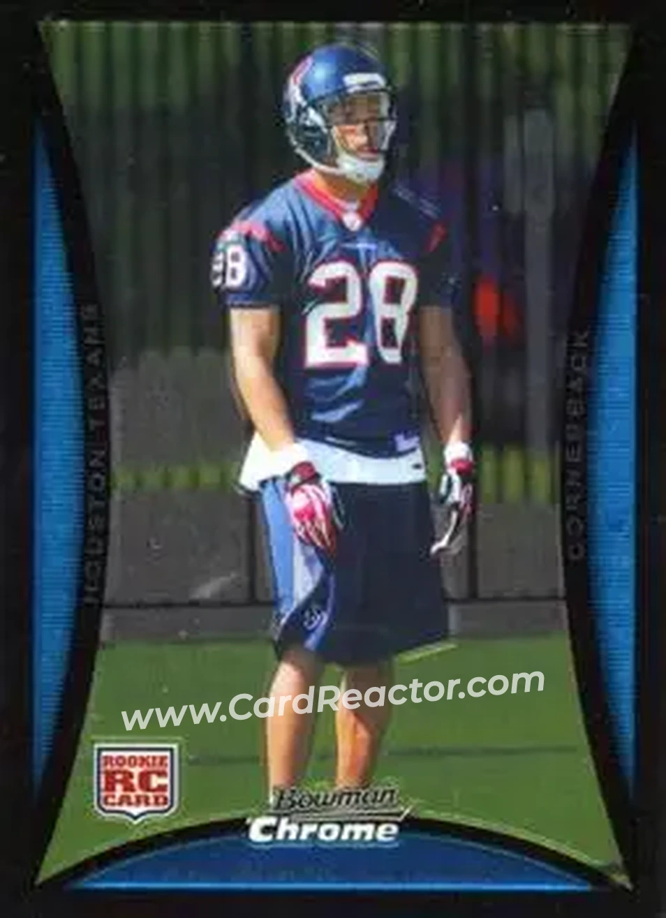 2008 Bowman Chrome #BC10 - Antwaun Molden - Houston Texans