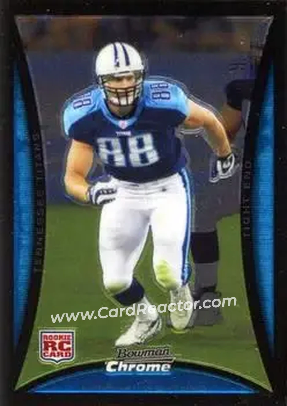 2008 Bowman Chrome #BC13 - Craig Stevens - Tennessee Titans - Front
