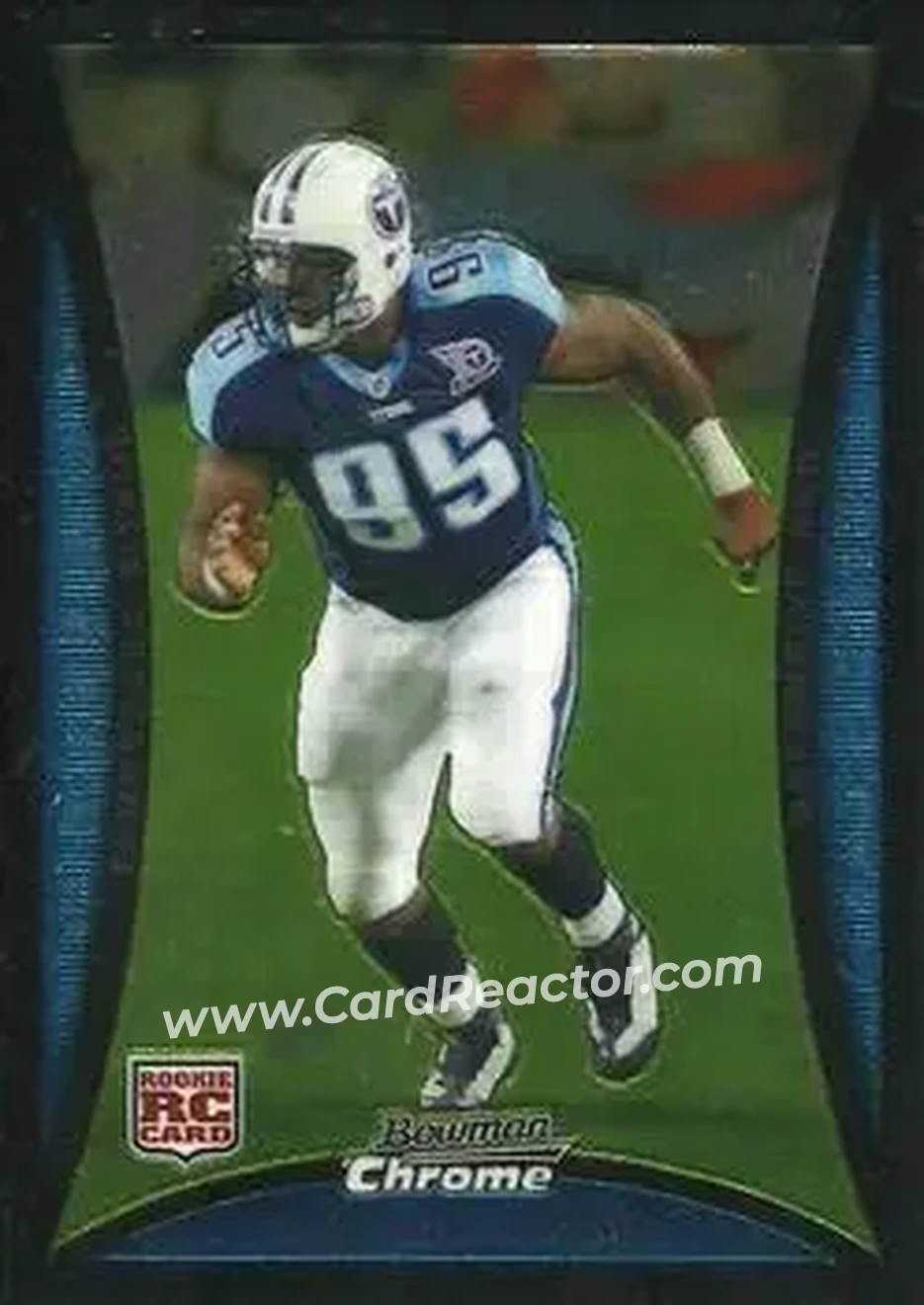 2008 Bowman Chrome #BC20 - William Hayes - Tennessee Titans - Front
