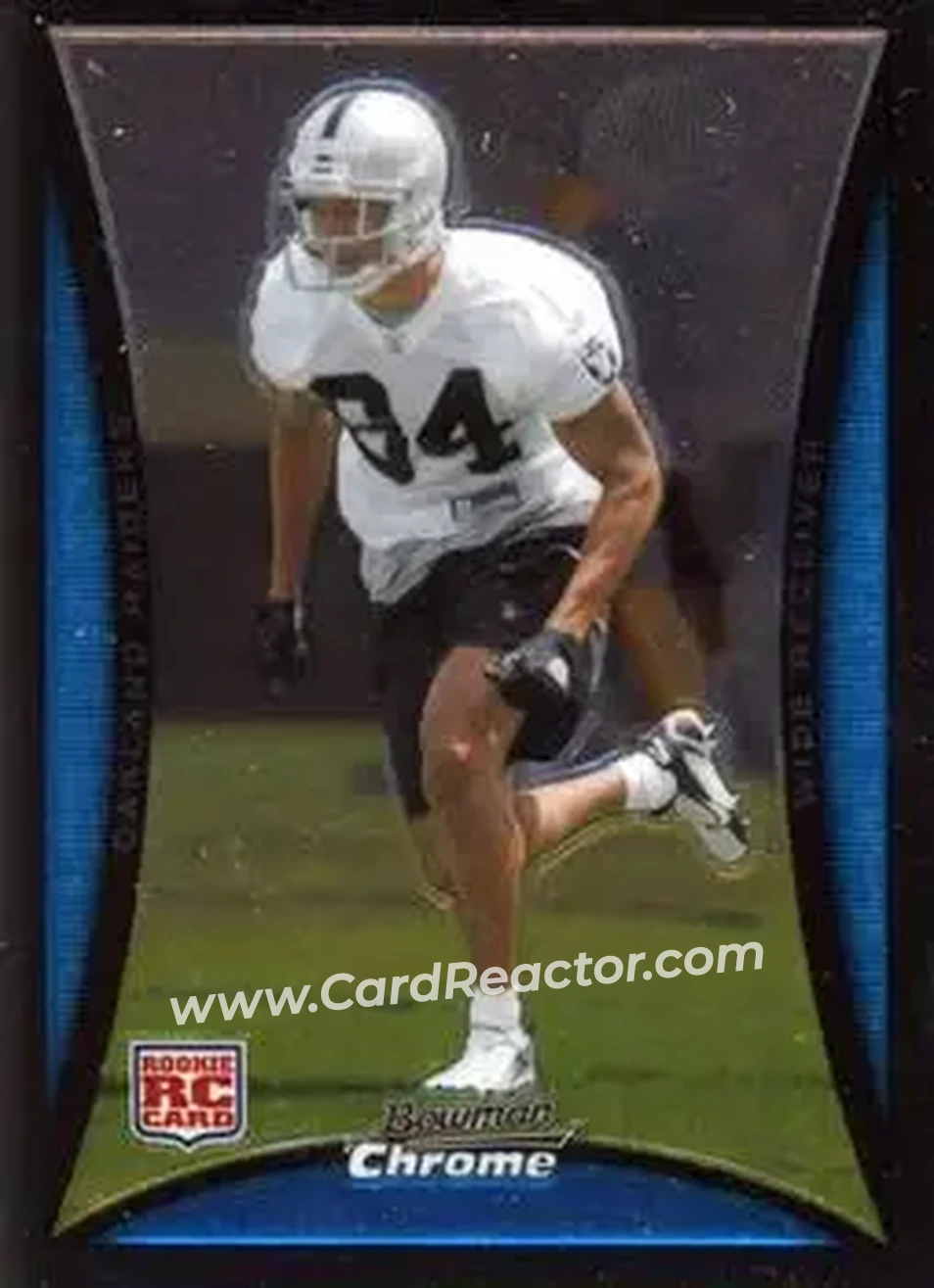 2008 Bowman Chrome #BC31 - Arman Shields - Oakland Raiders - Front