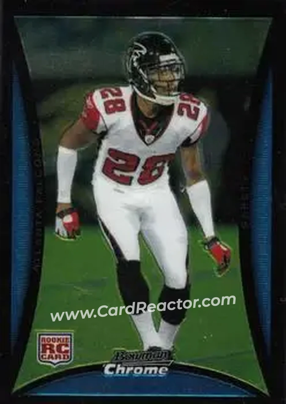 2008 Bowman Chrome #BC34 - Thomas DeCoud - Atlanta Falcons - Front