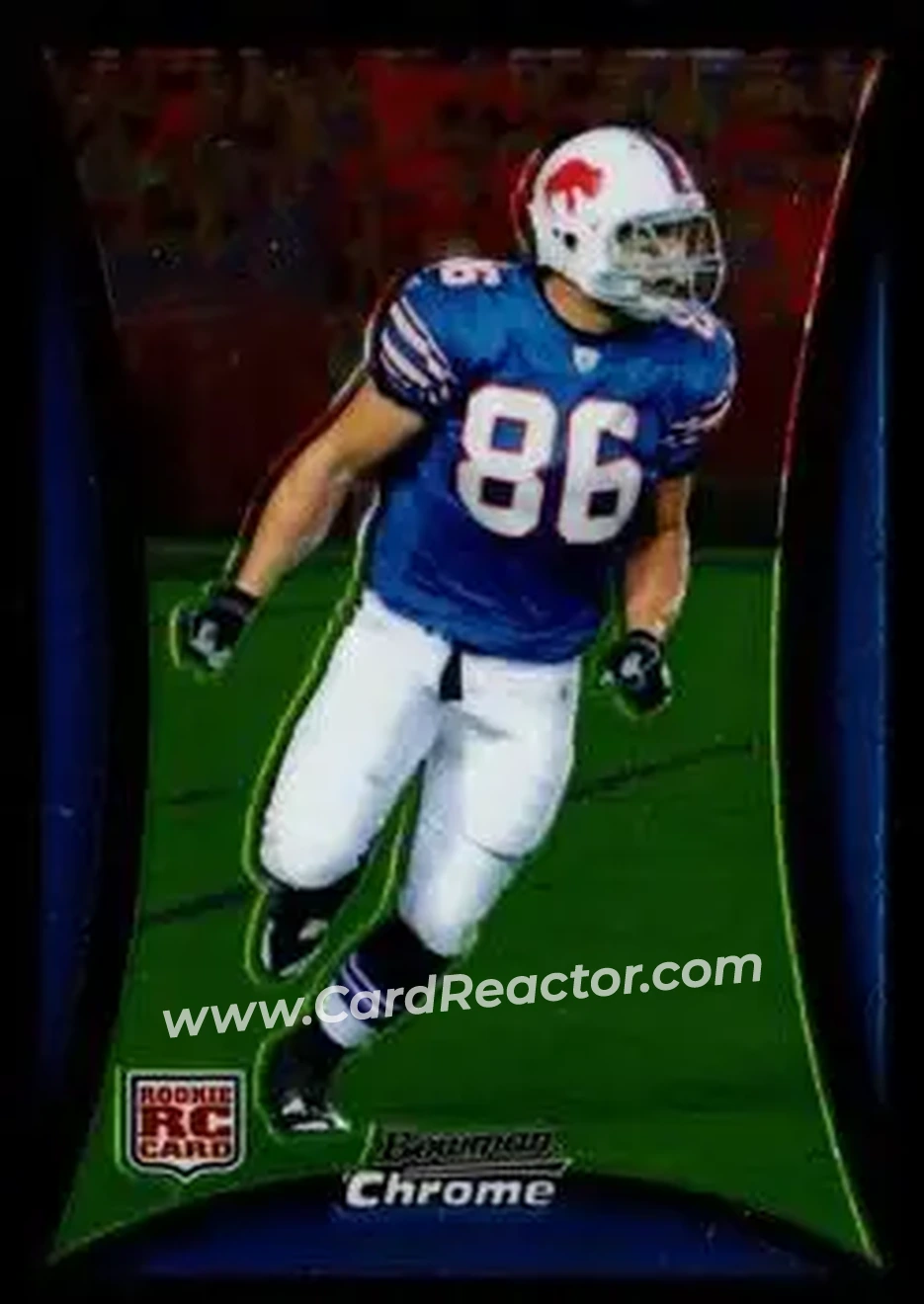 2008 Bowman Chrome #BC35 - Derek Fine - Buffalo Bills - Front