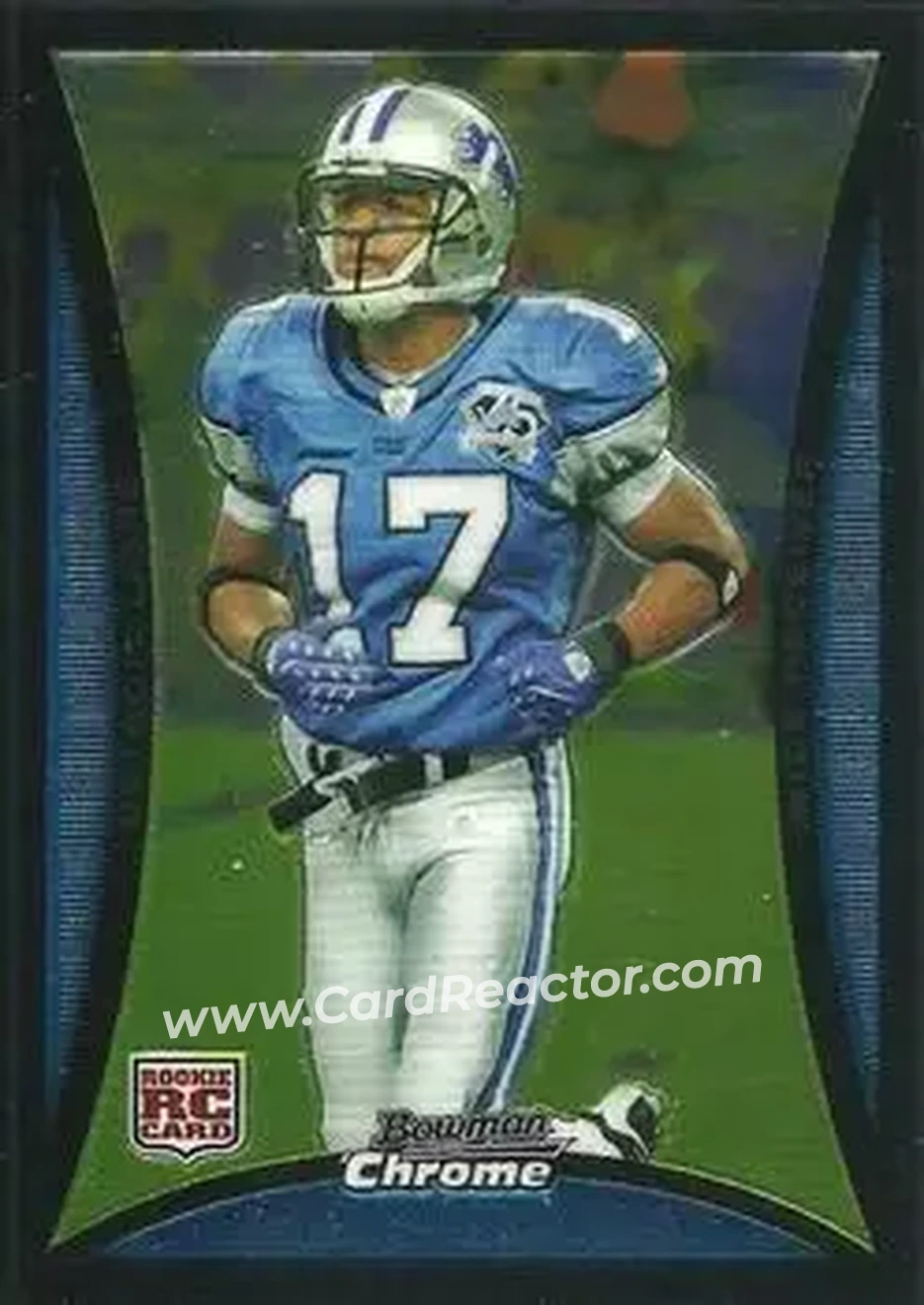 2008 Bowman Chrome #BC37 - Kenneth Moore - Detroit Lions - Front