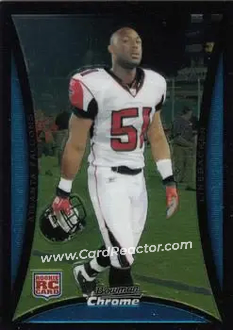2008 Bowman Chrome #BC38 - Robert James - Atlanta Falcons - Front