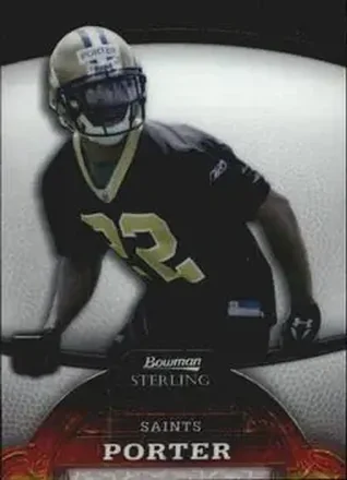 2008 Bowman Sterling #4 - Tracy Porter - New Orleans Saints