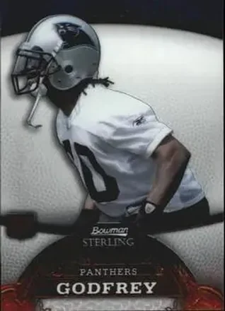 2008 Bowman Sterling #8 - Charles Godfrey - Carolina Panthers