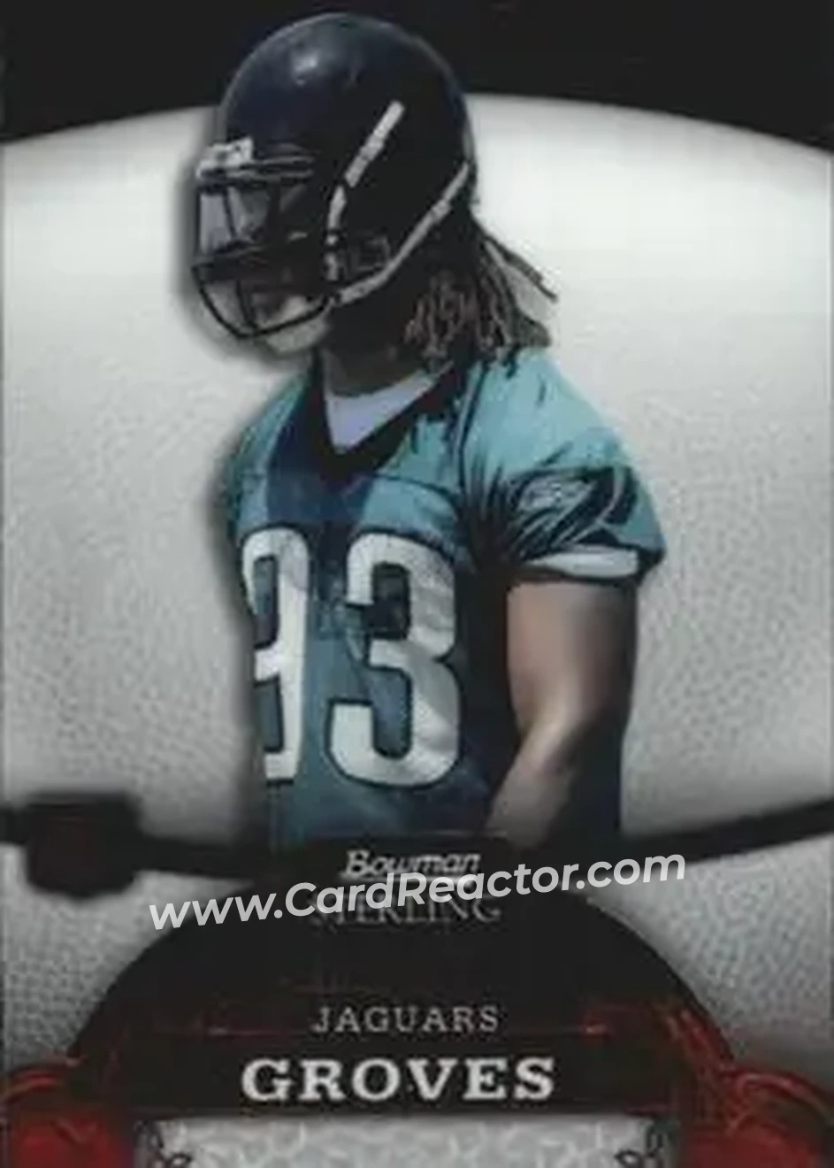 2008 Bowman Sterling #15 - Quentin Groves - Jacksonville Jaguars