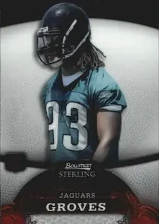 2008 Bowman Sterling #15 - Quentin Groves - Jacksonville Jaguars