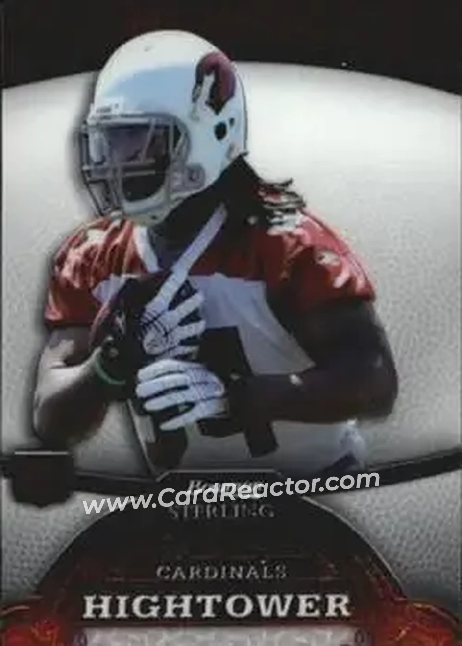 2008 Bowman Sterling #16 - Tim Hightower - Arizona Cardinals - Front