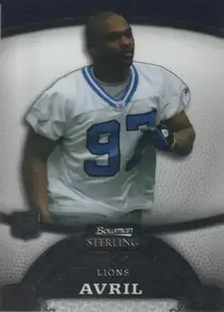 2008 Bowman Sterling #20 - Cliff Avril - Detroit Lions
