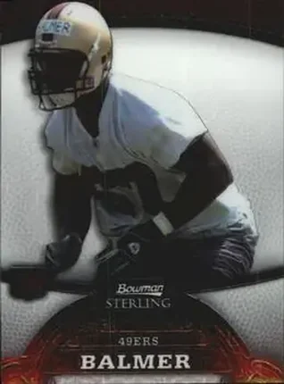 2008 Bowman Sterling #22 - Kentwan Balmer - San Francisco 49ers