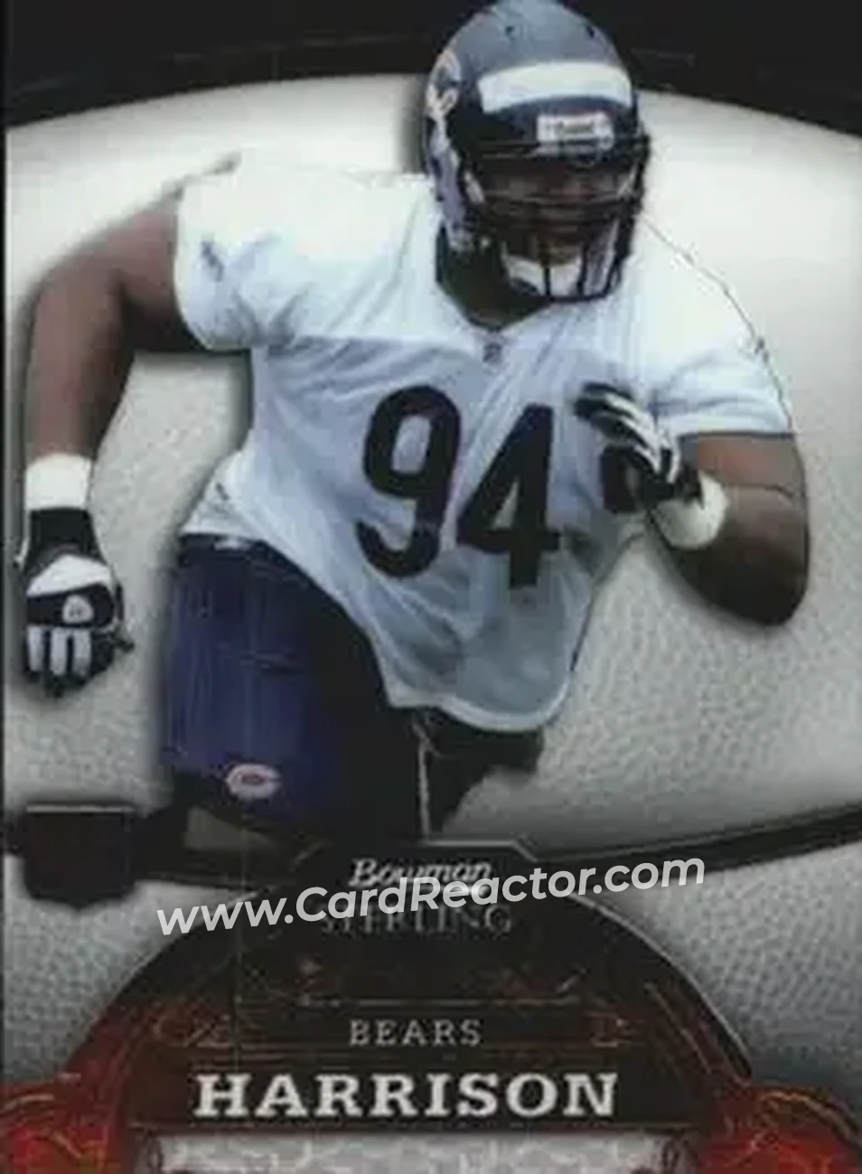 2008 Bowman Sterling #26 - Marcus Harrison - Chicago Bears