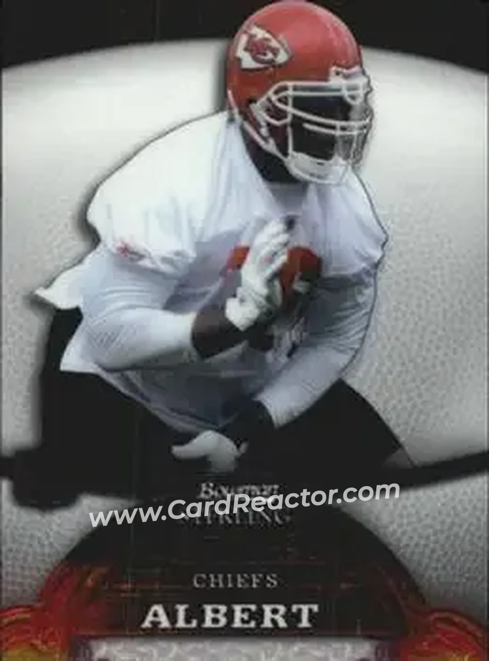 2008 Bowman Sterling #27 - Branden Albert - Kansas City Chiefs - Front