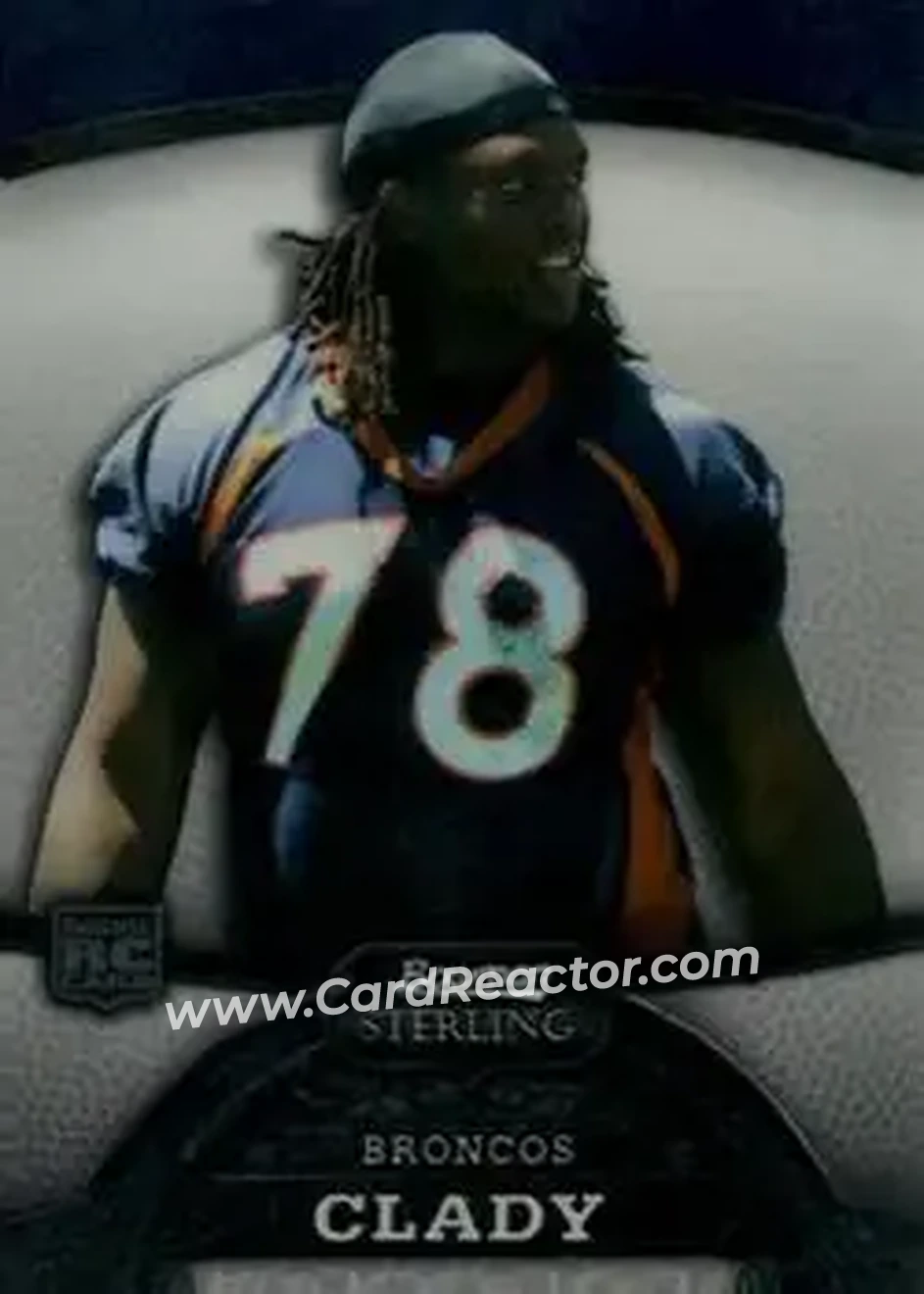 2008 Bowman Sterling #35 - Ryan Clady - Denver Broncos - Front