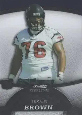 2008 Bowman Sterling #39 - Duane Brown - Houston Texans
