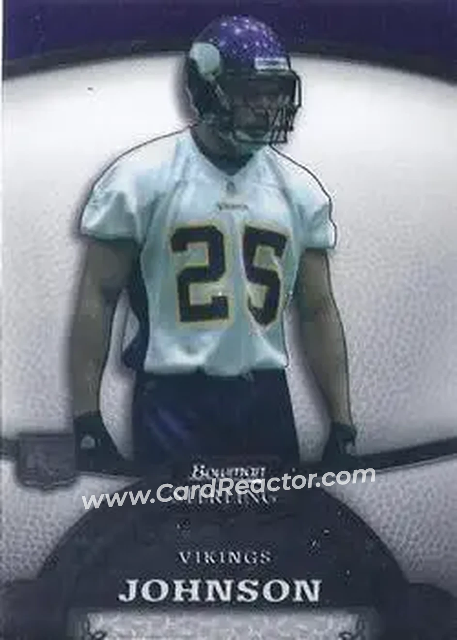 2008 Bowman Sterling #40 - Tyrell Johnson - Minnesota Vikings