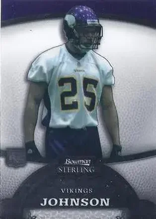 2008 Bowman Sterling #40 - Tyrell Johnson - Minnesota Vikings
