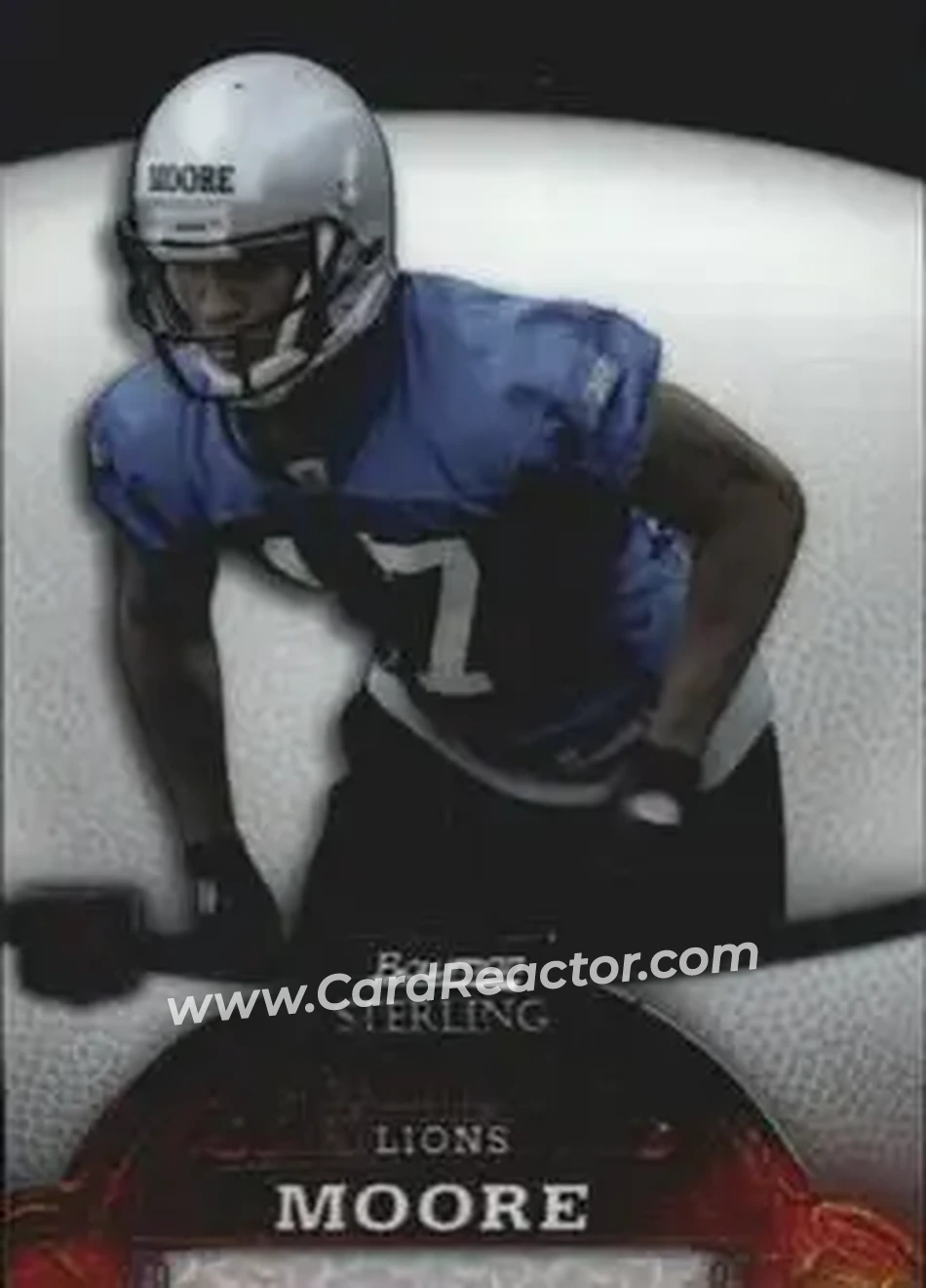 2008 Bowman Sterling #47 - Kenneth Moore - Detroit Lions