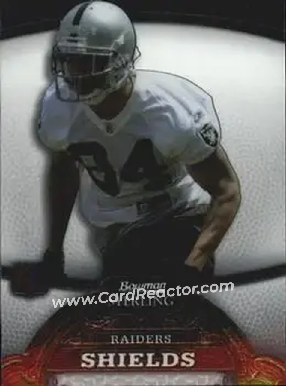 2008 Bowman Sterling #48 - Arman Shields - Oakland Raiders - Front