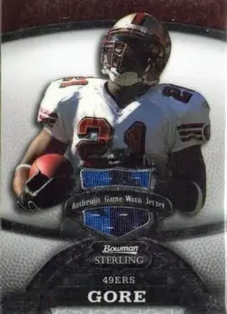 2008 Bowman Sterling #70 - Frank Gore - San Francisco 49ers