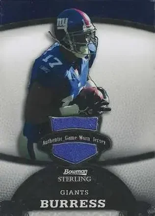2008 Bowman Sterling #75 - Plaxico Burress - New York Giants