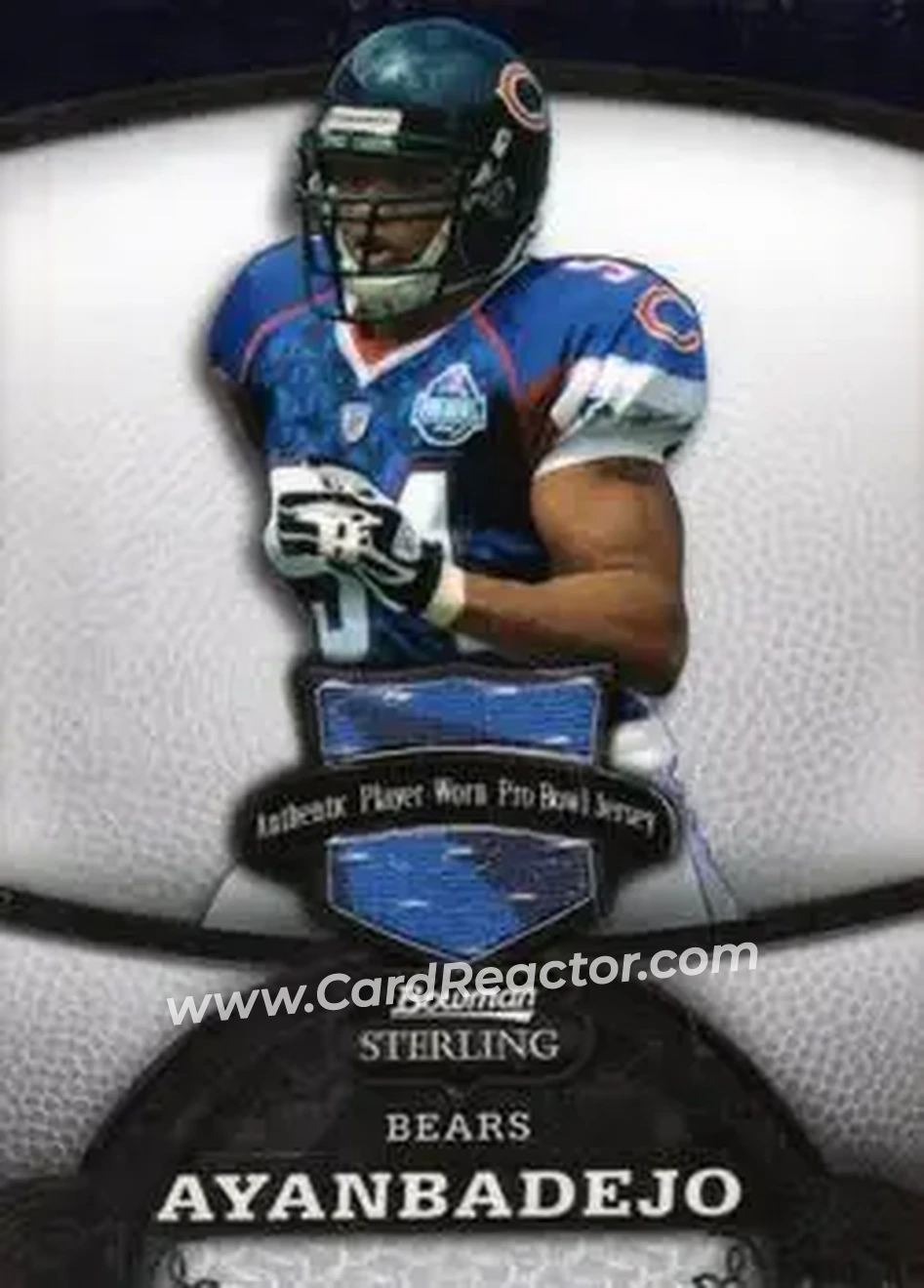 2008 Bowman Sterling #83 - Brendon Ayanbadejo - Chicago Bears