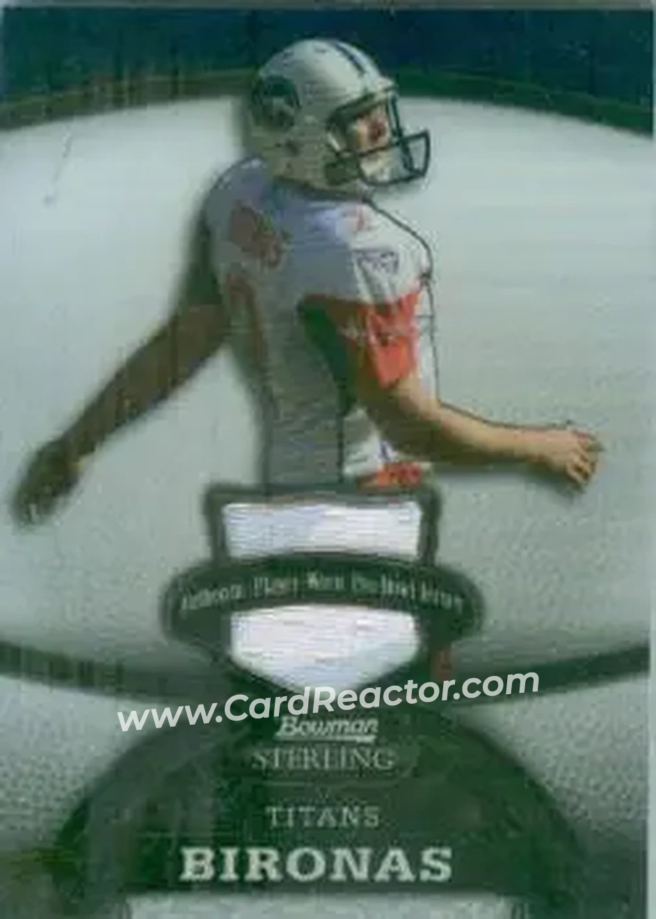 2008 Bowman Sterling #84 - Rob Bironas - Tennessee Titans - Front