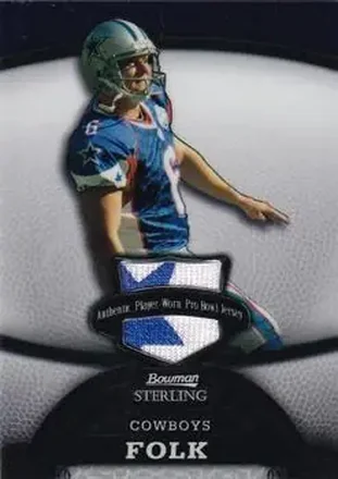 2008 Bowman Sterling #88 - Nick Folk - Dallas Cowboys